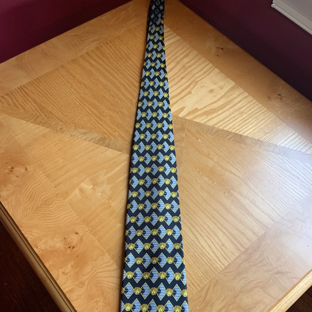 Men’s Versace Medusa tie